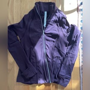 Lululemon Plum Zip Up Size 8